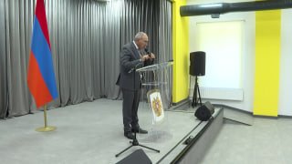 Открытие реконструированного образовательного комплекса имени Акоба Коджояна в Ереване с участием Никола Пашиняна