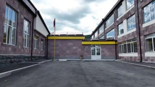 Отремонтированная школа в Цахкадзоре, Котайкская область, Армения