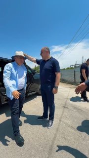 Никол Пашинян на стройке детского сада в общине Веди, Ереван