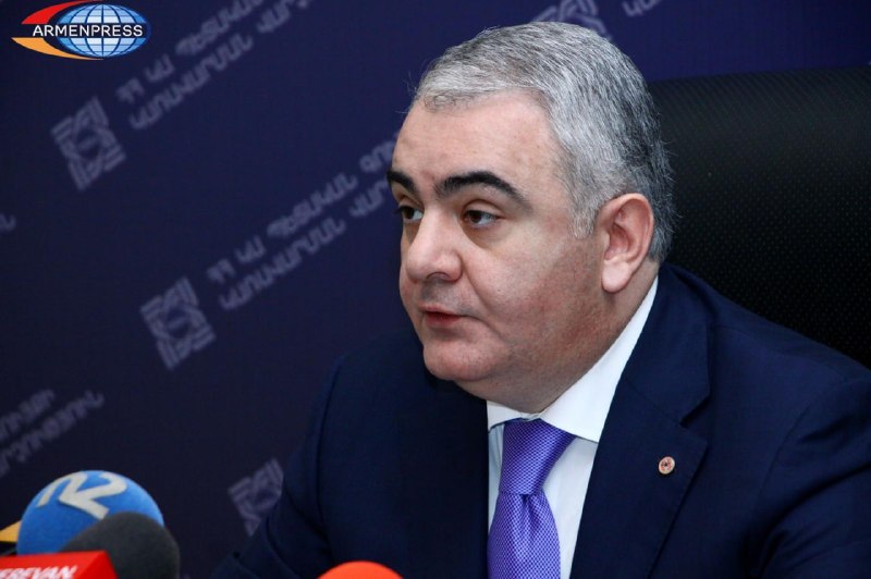Здание Антикоррупционного комитета в Ереване, символизирующее расследование дела о взятках.