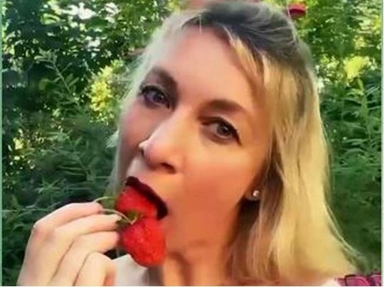 Мария Захарова на брифинге МИД РФ, комментирует выборы в Армении в Аджапняке