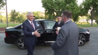 Вице-премьер Армении Мгер Григорян на мероприятии ко Дню независимости США в Ереване