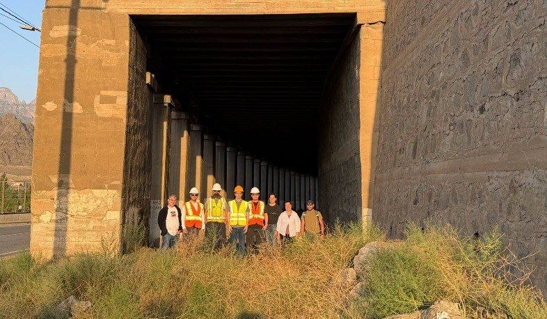 Представители AECOM и правительства Армении на площадке TRIPP