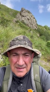 Никол Пашинян на фоне гор в видео, опубликованном в период выборов в Аджапняке, Ереван