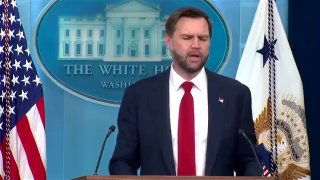 Вице-президент США Джей Ди Вэнс выступает с заявлением об Израиле