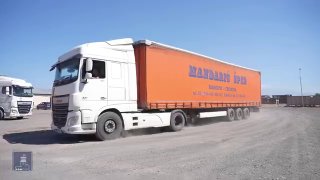 Дистанционно управляемая машина для разминирования весом 20 тонн, прибывшая в Армению от ЕС для делимитации границы с