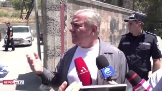 Самвел Карапетян на пресс-конференции в Ереване
