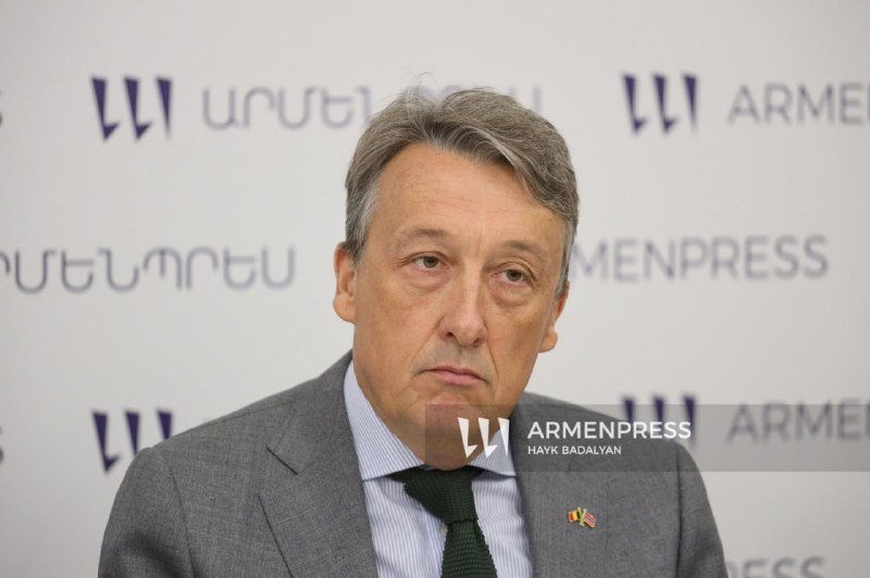 Посол Бельгии в Армении Эрик Де Мунк в Ереване