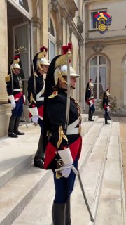 Сурен Папикян и Катрин Вотрен на встрече в Париже