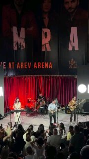 Сольный концерт группы Nemra на сцене Arev Arena в Ереване